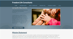 Desktop Screenshot of cfreedomlife.com